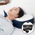 [MURO] Almofada de espuma viscoelástica KULKUL NENNE 3D – espuma de alta densidade, suporte ergonômico em curva C, capa dupla higiênica resistente à água